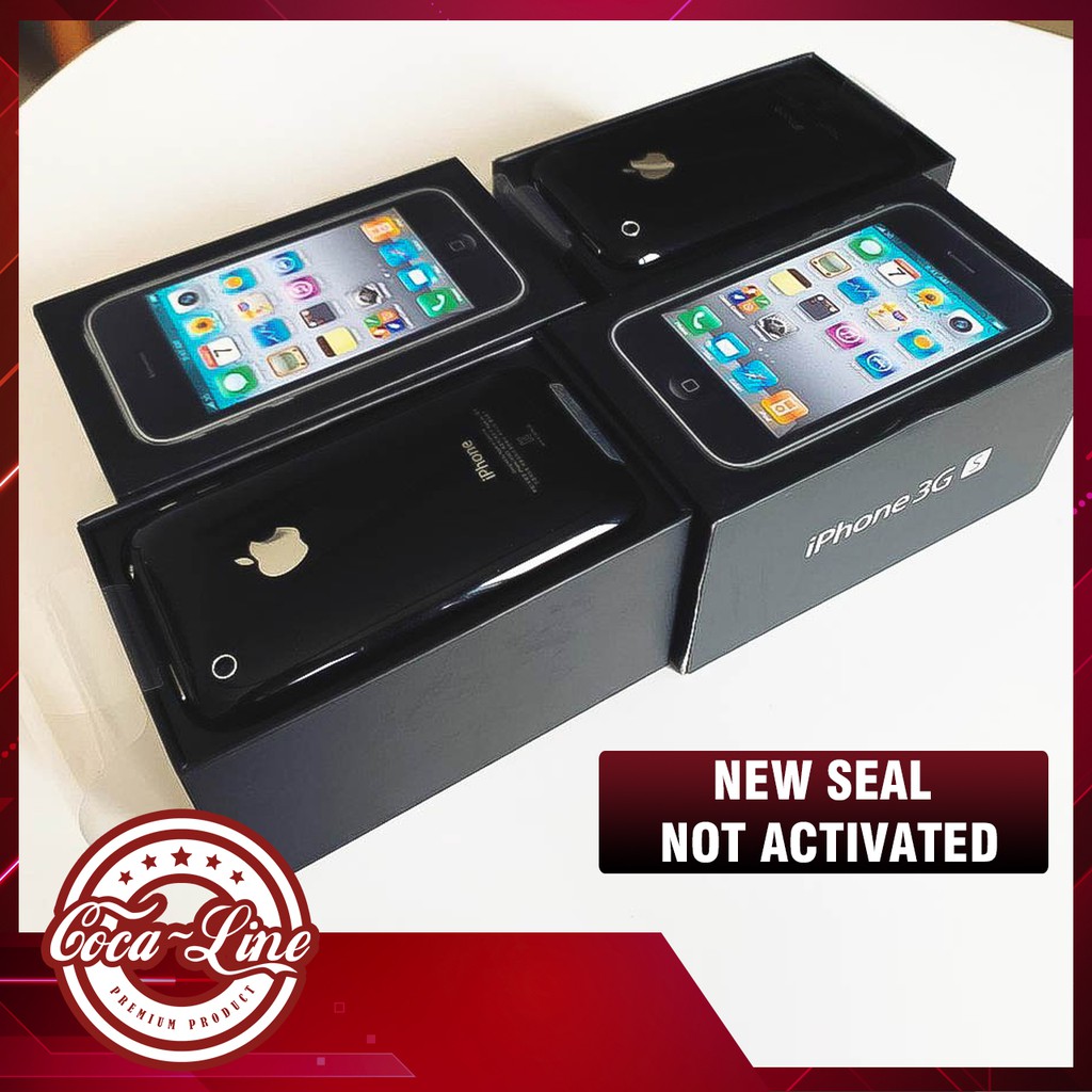 Điện Thoại iPhone 3GS 8GB - Date 6 - 2009 |NEW SEAL| |CHƯA ACTIVE| - Đen Fullbox (Hàng Sưu Tầm)