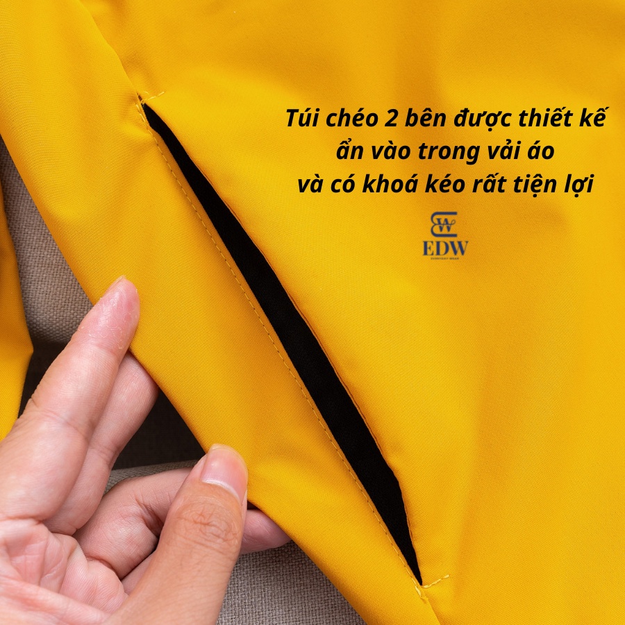 Áo khoác gió nam nữ 2 lớp cao cấp chống nước, cản gió, ngăn tia UV - AKG