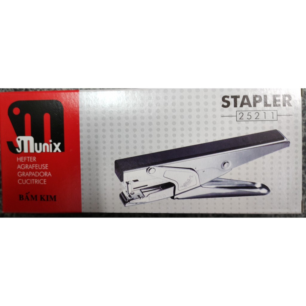 [Sỉ &amp; Lẻ] Kềm Bấm Kim Số 3 Stapler 25211 Munix