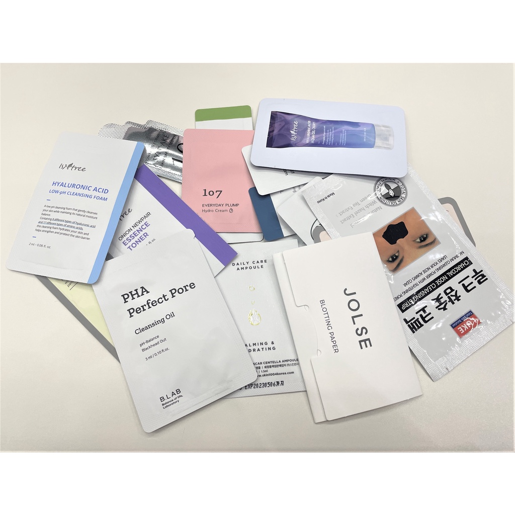 Mẫu thử ngẫu nhiên của sản phẩm dưỡng da Hàn Quốc