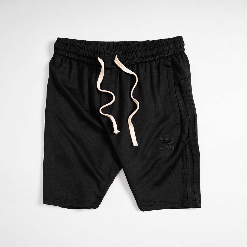 Quần đùi nam,quần short nam thể thao 3 sọc vải thun co dãn