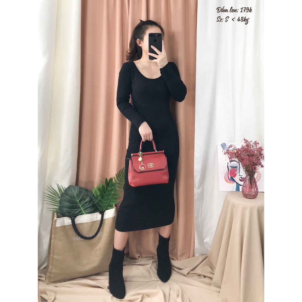 Đầm len Hàn 2hand