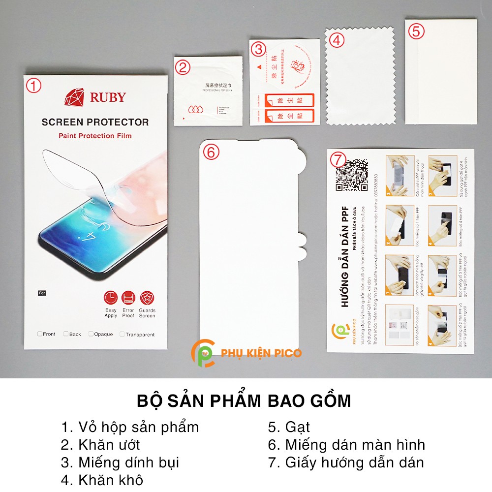 Dán màn hình Redmi K30 Pro full màn dẻo trong suốt PPF tự phục hồi vết xước - Dán dẻo Xiaomi Redmi K30
