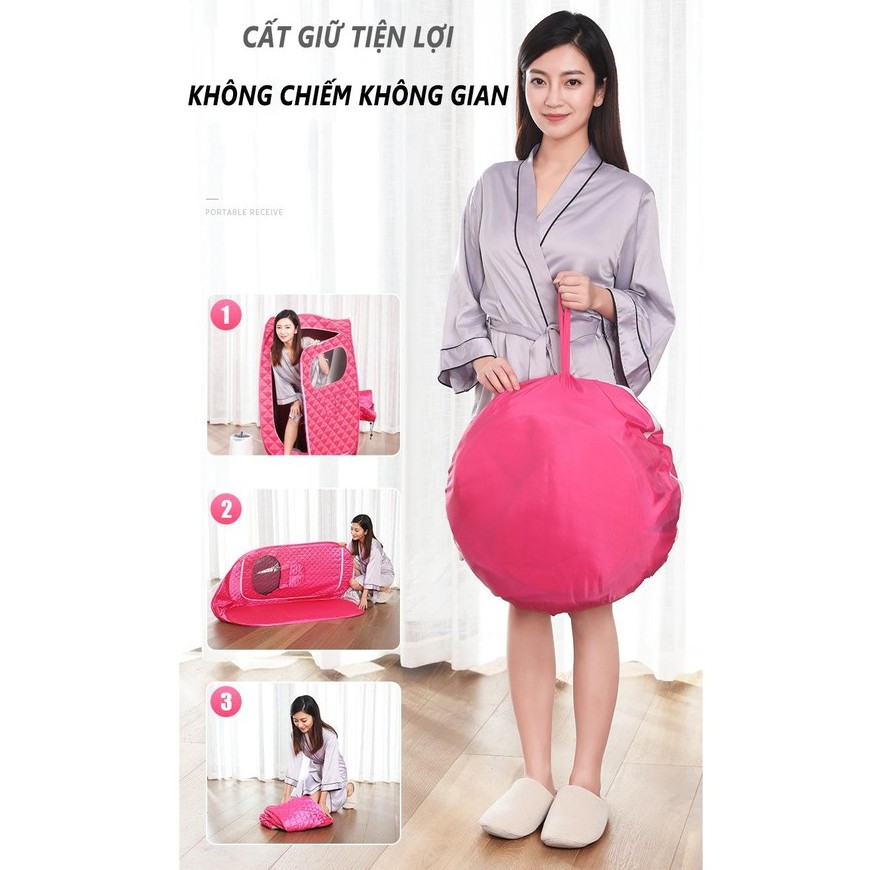 Lều xông hơi tại nhà,nồi xông hơi tự bung tiện lợi cho làn da đẹp cao cấp Beauty- Spa