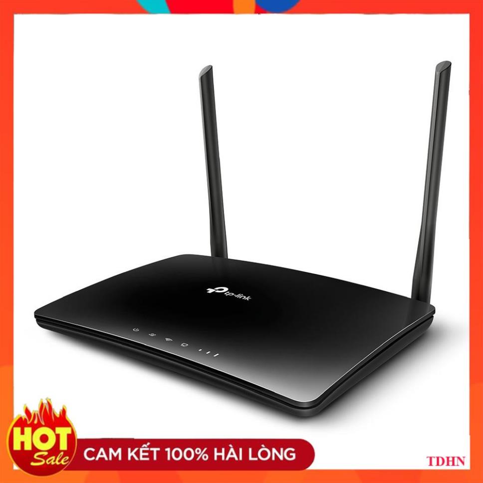 [Hãng] Bộ Phát Wifi Di Động 3G/4G Tplink TL-MR6400 tốc độ Wifi Chuẩn lên tới 300Mbps