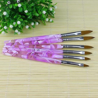 Cọ nặn hoa vẻ móng bột