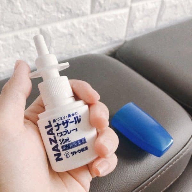 Dung Dịch Xịt Xoang Mũi NAZAL Sato Nhật 30ml