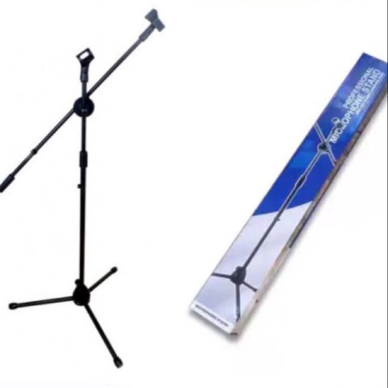 Chân đế đứng kẹp Micro bom mic stand-chân đế micro sân khấu