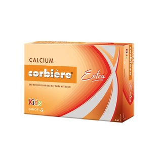 Calcium corbiere kids extra 5m hộp 30 ống