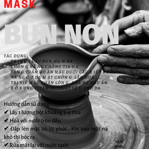 Mặt nạ dẻo bùn non