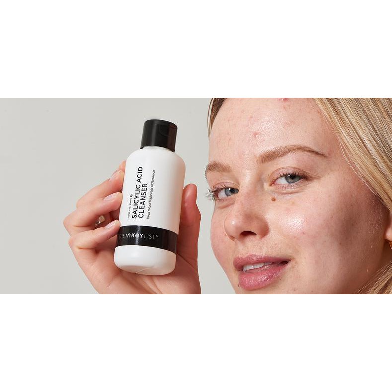 Sữa rửa mặt làm sạch, kháng mụn Salicylic Acid Cleanser The Inkey List 150ml (Bill Mỹ) | BigBuy360 - bigbuy360.vn