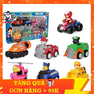 Đồ Chơi Đội Chó Cứu Hộ Gồm 7 Nhân Vật, Màu Sắc Đa Dạng, Mô Phỏng Phim Hoạt Hình, Thiết Kế Ngộ Nghĩnh - SUMOSHOP68