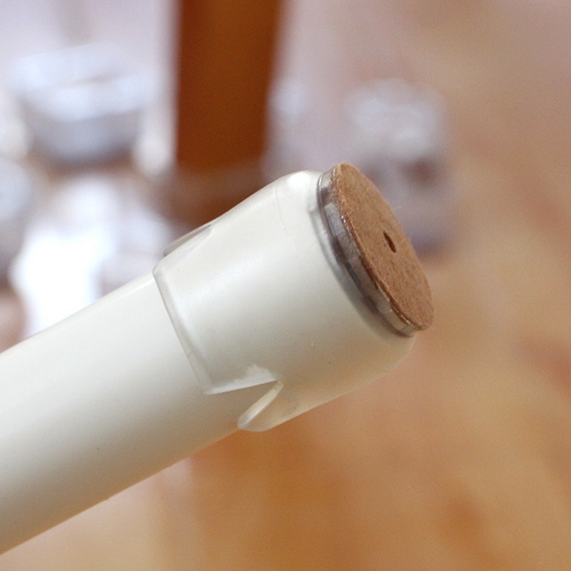 Bộ 16 Miếng Bọc Chân Bàn Ghế Hình Tròn 12-17mm Bằng Silicon Chống Trượt Tiện Dụng Ốp