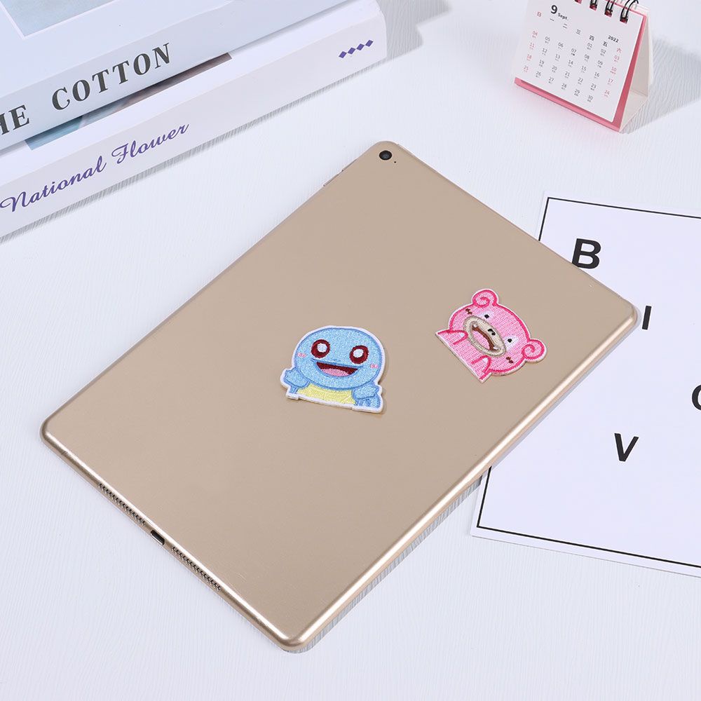 SHOUHOU Pokemon Water Bottle Stickers Anime Game Self-adhesive Patch DIY Clothes Bag Accessories Badges Patches