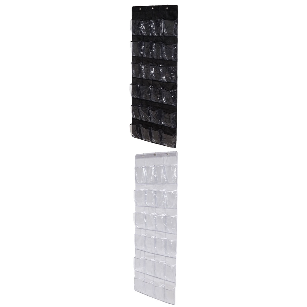 Túi Đựng Giày 24 Ngăn Treo Cửa Ra Vào Kích Thước 160x48cm