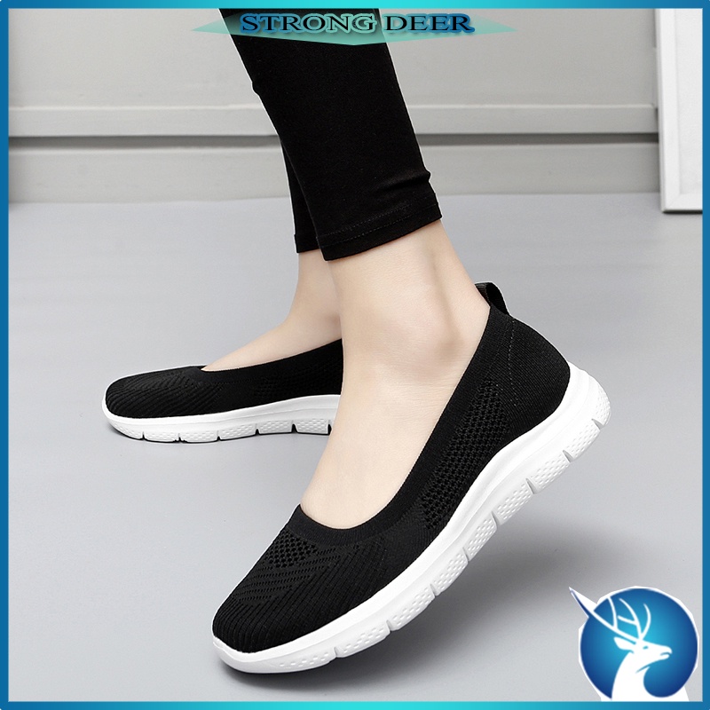 Giày Búp Bê Đế Bệt Mũi Tròn Thoải Mái Cho Nữ Cỡ 2023: 35-43