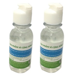 Bộ 2 chai dung dịch sát khuẩn khô tay an toàn V-GREEN 100ml