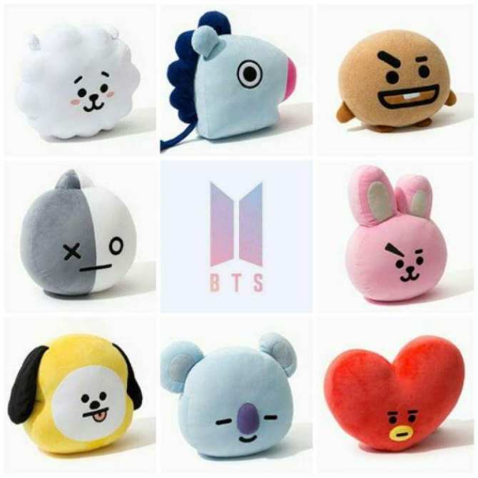 Bt21 Tata – Gối, Gấu Ôm Bt21 Bts V Dễ Thương,Xinh Xắn – Đồ Chơi Trẻ Em