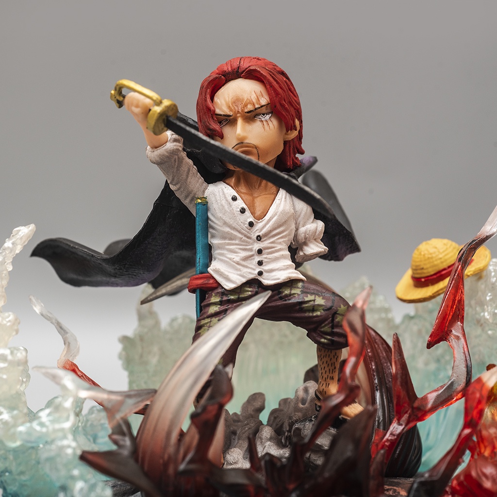 Mô hình One Piece Shank Tóc Đỏ , mô hình OnePiece Figure Shank Haki Shop
