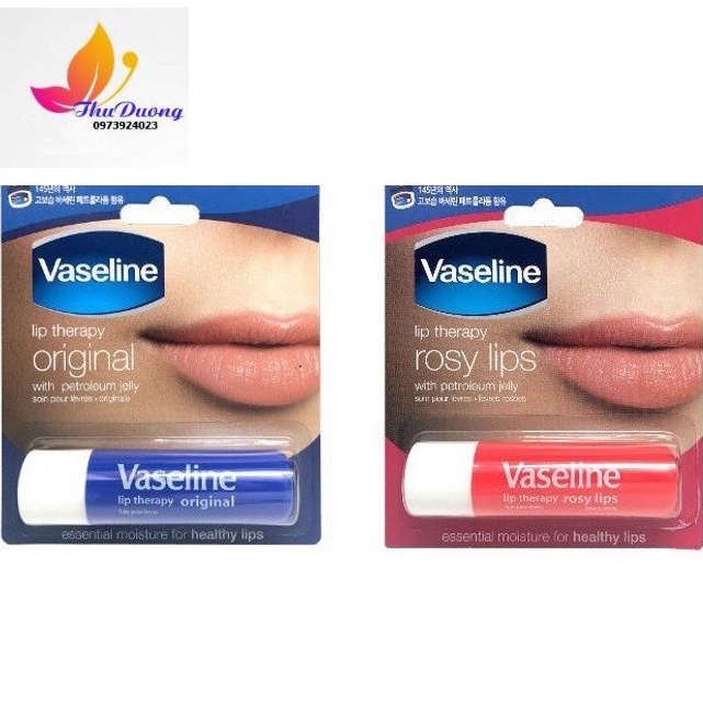 Son Dưỡng Môi Vaseline Dạng Thỏi 4.8g hsd 6/2023