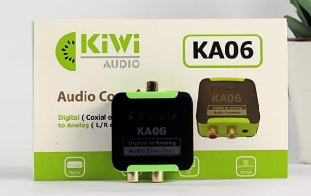 BỘ CHUYỂN ĐỔI ÂM THANH DIGITAL SANG ANALOG KIWI KA-06