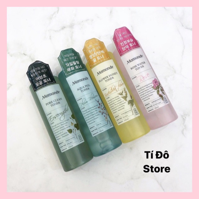 MAMONDE - Nước Cân Bằng Da (ĐỦ 5 LOẠI)