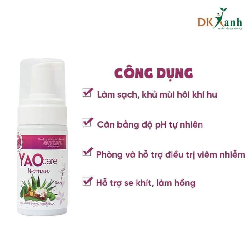 Dung dịch vệ sinh phụ nữ thảo dược YAO CARE