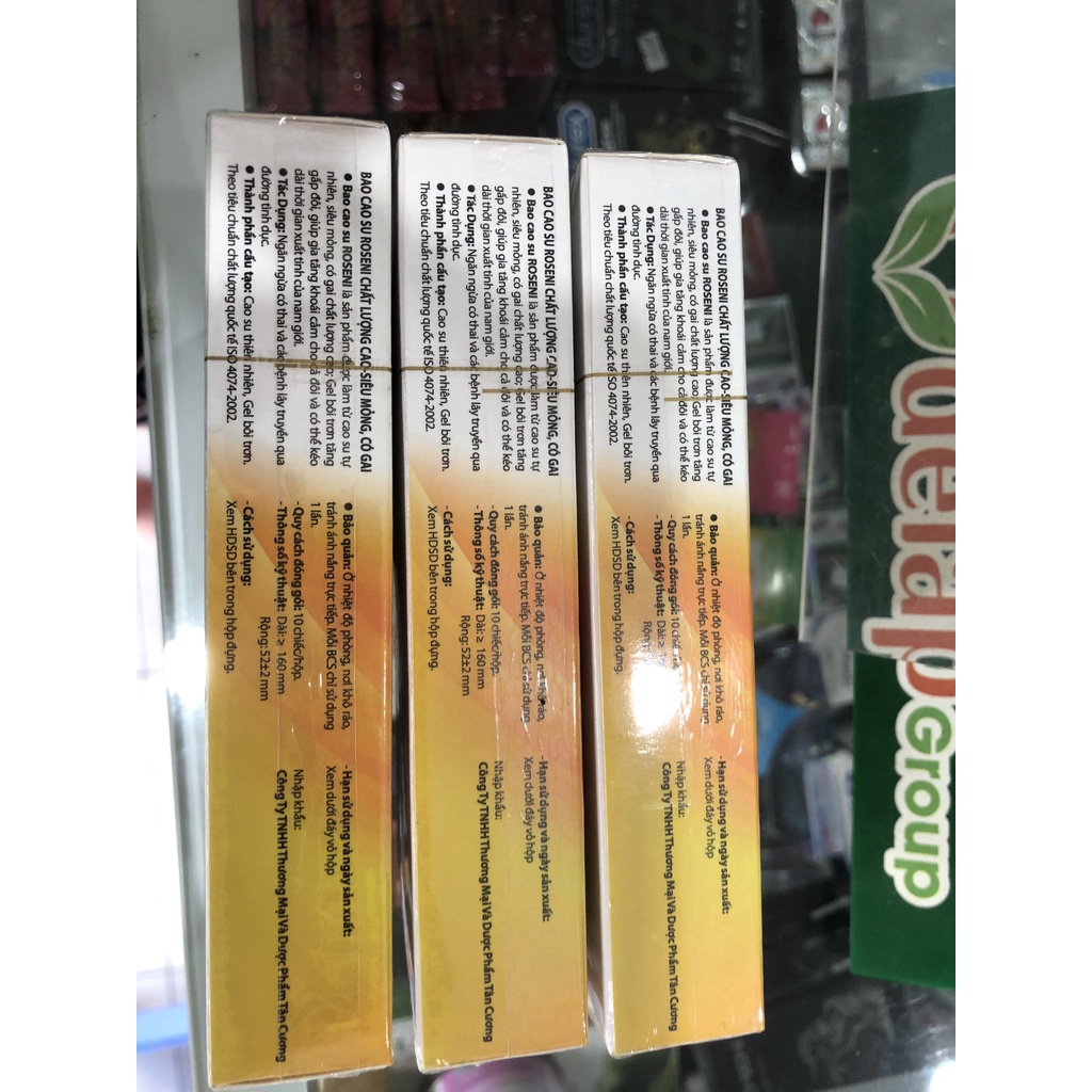 Bao Cao Su Có Gai ROSENI