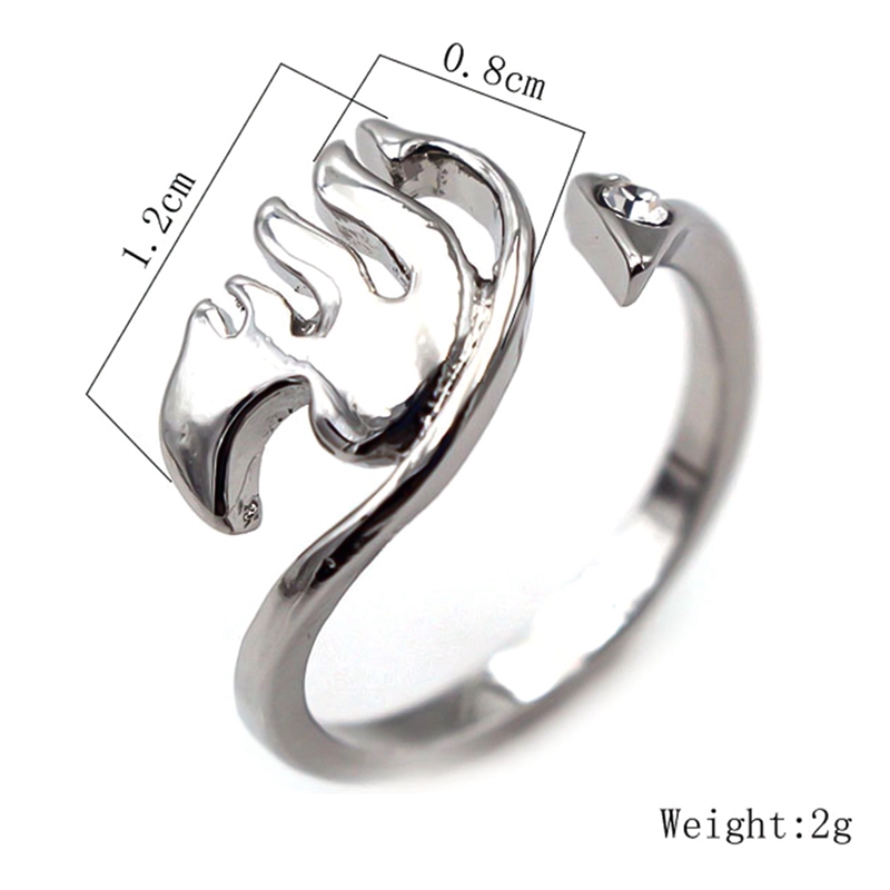 Nhẫn làm bằng kim loại họa tiết Anime Fairy Tail