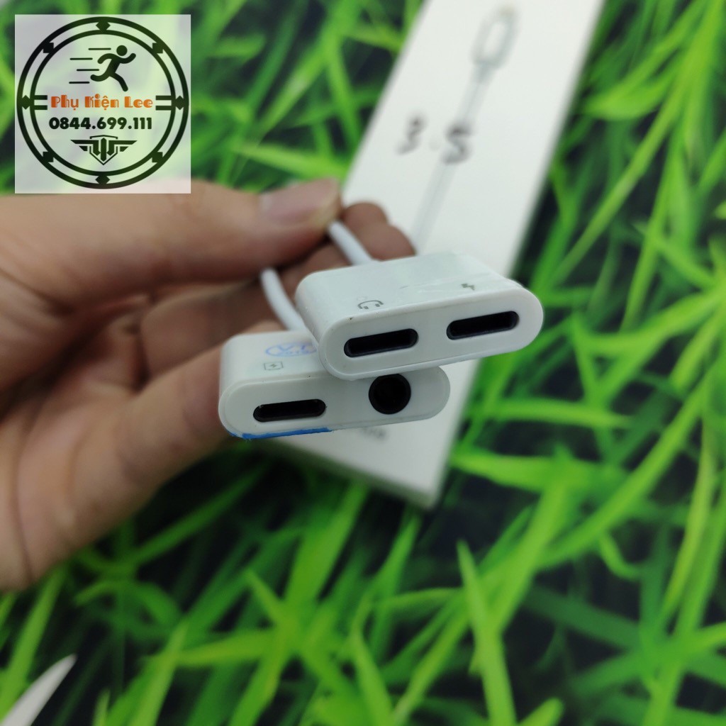 Jack Cổng Sạc + Tai Nghe Cho IPhone 7/8/X Chính Hãng, tiện lợi, không báo lỗi cho mọi bản IOS
