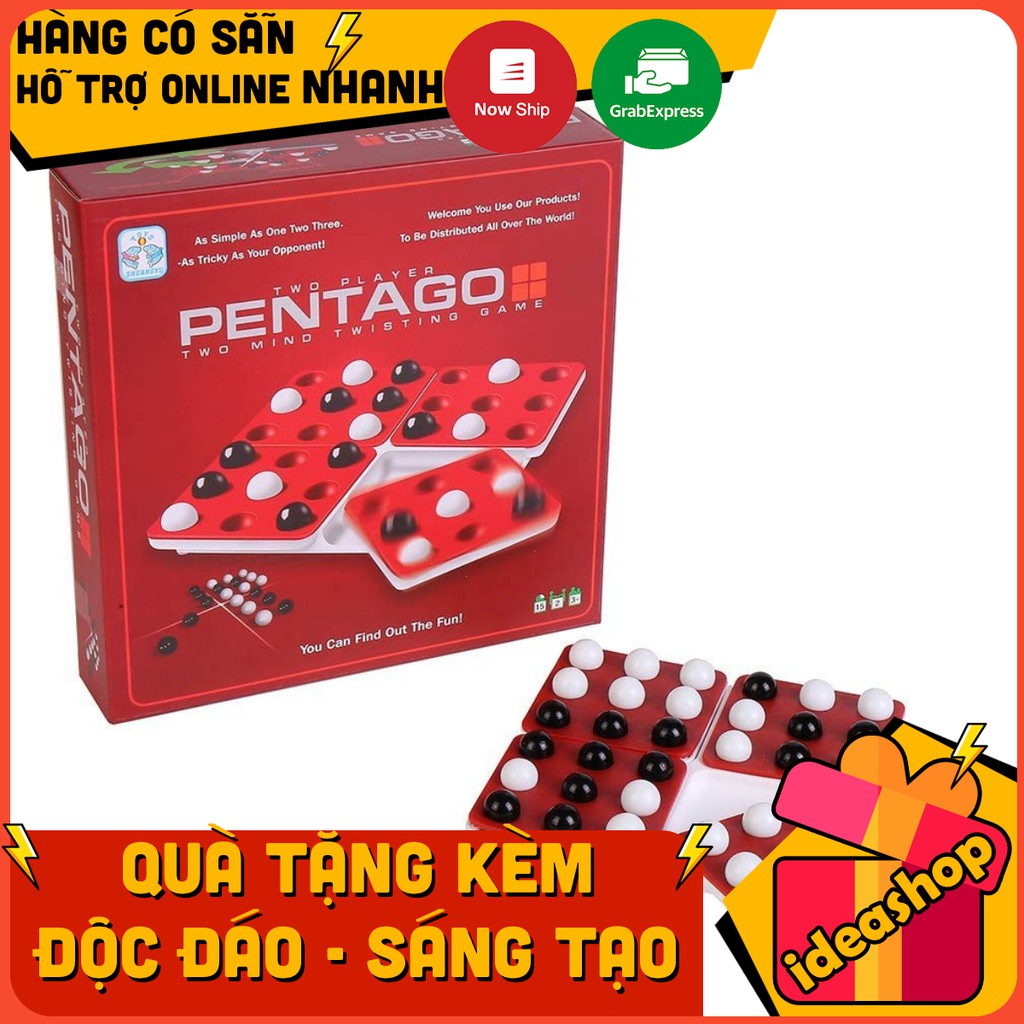 ĐỒ CHƠI CỜ CARO VIÊN BI ( PENTAGO )