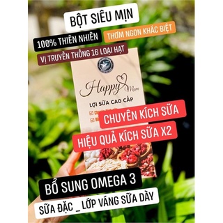 {Kích sữa cho mẹ}Ngũ cốc lợi sữa Happy Mom loại đặc biệt (900g)