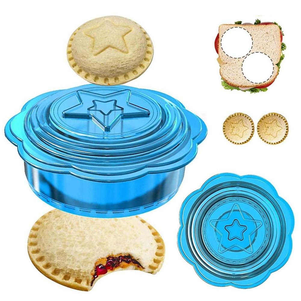 Bộ 6 Dụng Cụ Cắt Bánh Mì sandwich Bằng Thép Không Gỉ