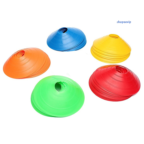 SPVP 10Pcs Football Cross Training Track Disc Cones Sports Safety Equipment Sign