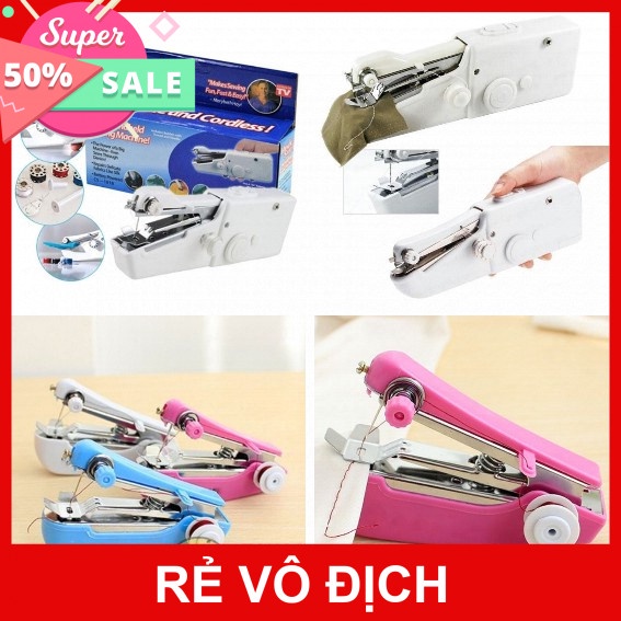 [5❤️][FREESHIP] MÁY KHÂU, MÁY MAY CẦM TAY HANDY STITCH ĐA NĂNG TIỆN LỢI [HCM]