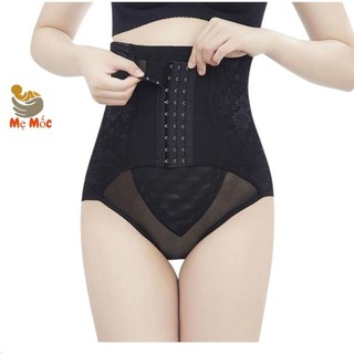 Quần Lót Gen Bụng Định Hình Than Tre có móc cài giúp giảm mỡ, eo thon - Shop mẹ Mốc