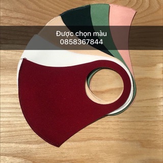(Được chọn màu) Khẩu trang vải SU COTTON TRƠN