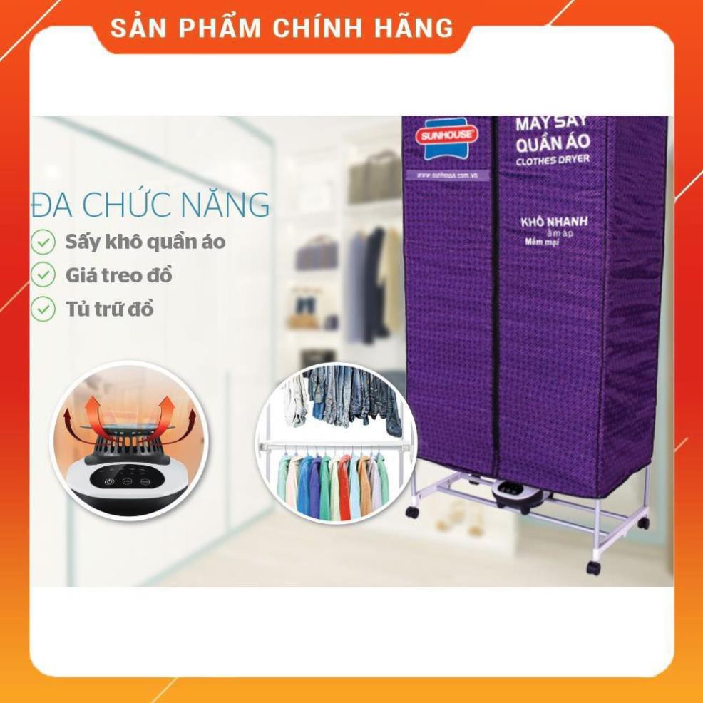 MÁY SẤY QUẦN ÁO SUNHOUSE SHD2707 - Hàng Chính Hãng