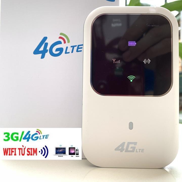 Bộ Phát Sóng Wifi Di Động Không Dây MF80 4G LTE - Thiết Bị Mạng Giá Rẻ Chất Lượng Cao- Phủ sóng wifi 4G cực xa kèm sim