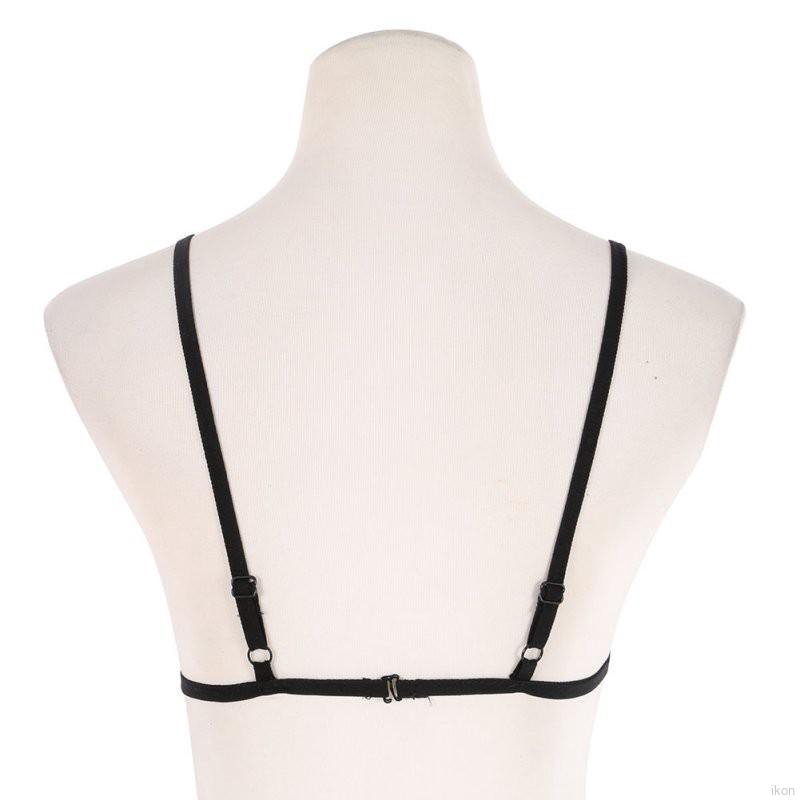 Áo lót dây thời trang hình tam giác kiểu ren không mút đệm