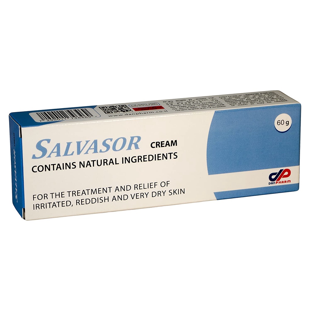 Gel bôi vẩy nến Salvasor Danpharm xuất sứ israel Tube 60g Polipharm