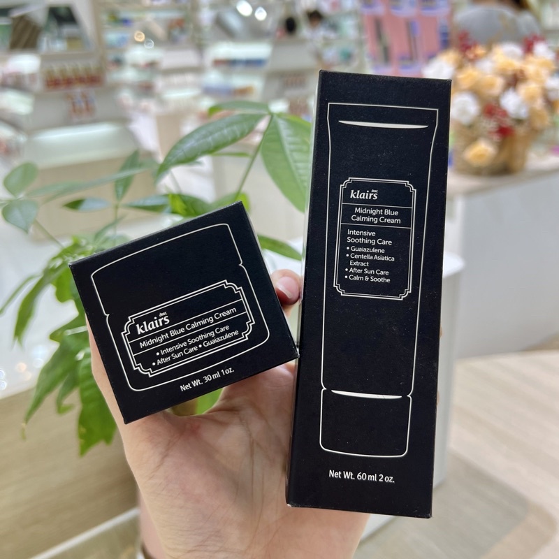 Kem Dưỡng Phục Hồi Da Ban Đêm Klairs Midnight Blue Calming Cream