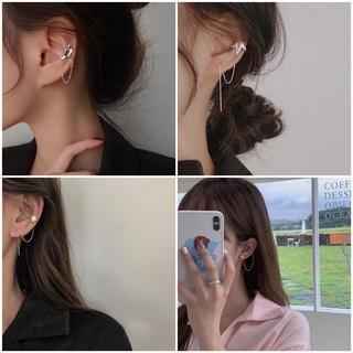 Khuyên tai bông tai kẹp vành không cần xỏ lỗ Hàn Quốc Sulli store