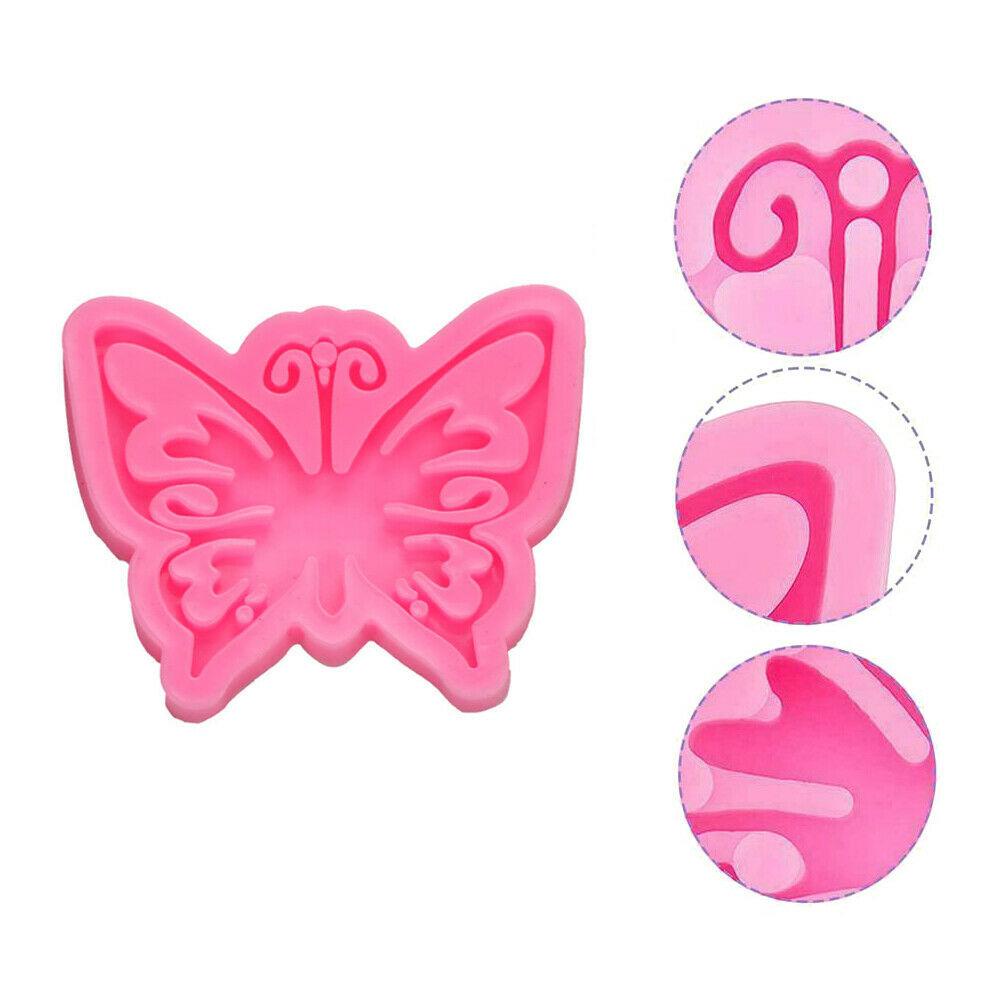 Khuôn Nhựa Làm Móc Khóa / Trang Sức Hình Bướm Thủ Công