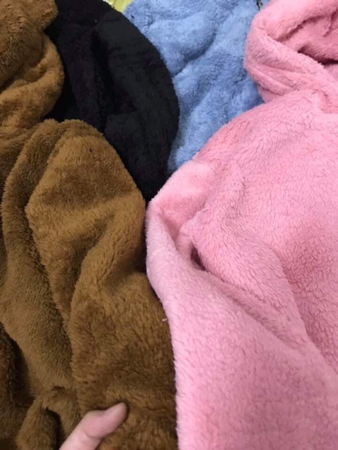 [Mã WA12150 giảm 20k đơn 150k] Áo lông tai gấu 2 lớp DHU643 | BigBuy360 - bigbuy360.vn