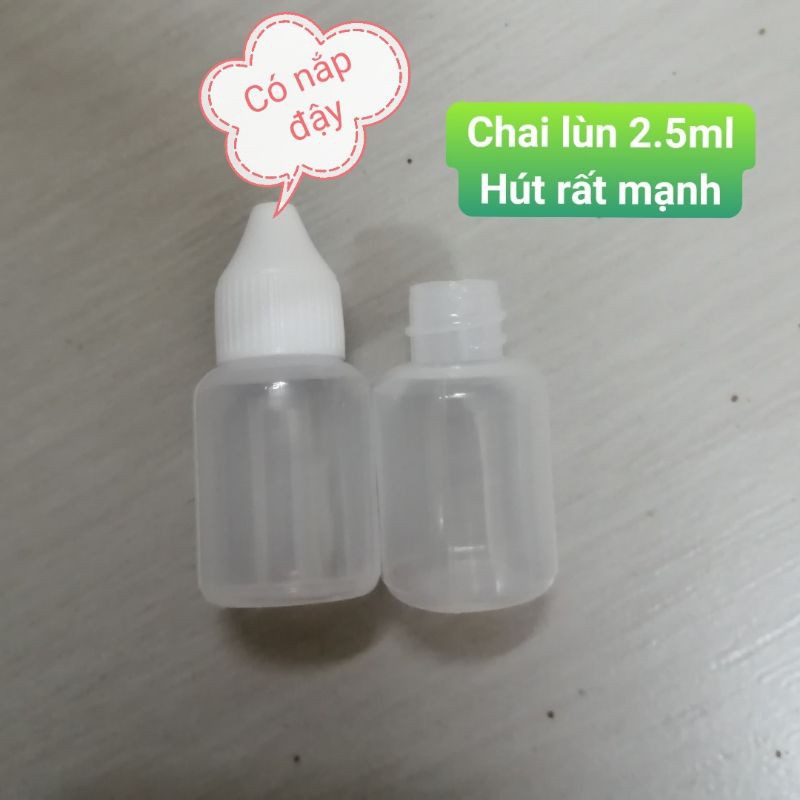 (Q1-HCM) Chai Hút Máu Bầm 10ml - Ống nhựa hút máu bầm CÓ SẴN NẮP (Bịch 100c)