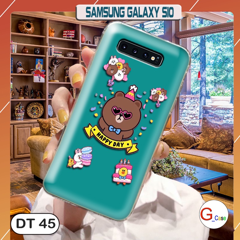 Ốp lưng dẻo SAMSUNG GALAXY S10  - in hình