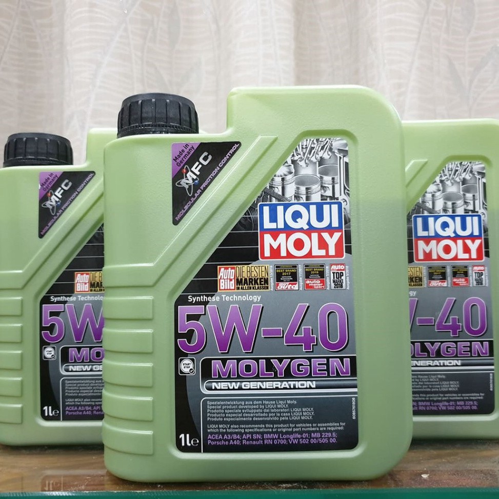 Dầu Nhớt Xe Tay Ga Liqui Moly 5w40 MolyGen 1L