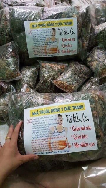 Combo 10 gói trà giảm cân mỗi gói 100g