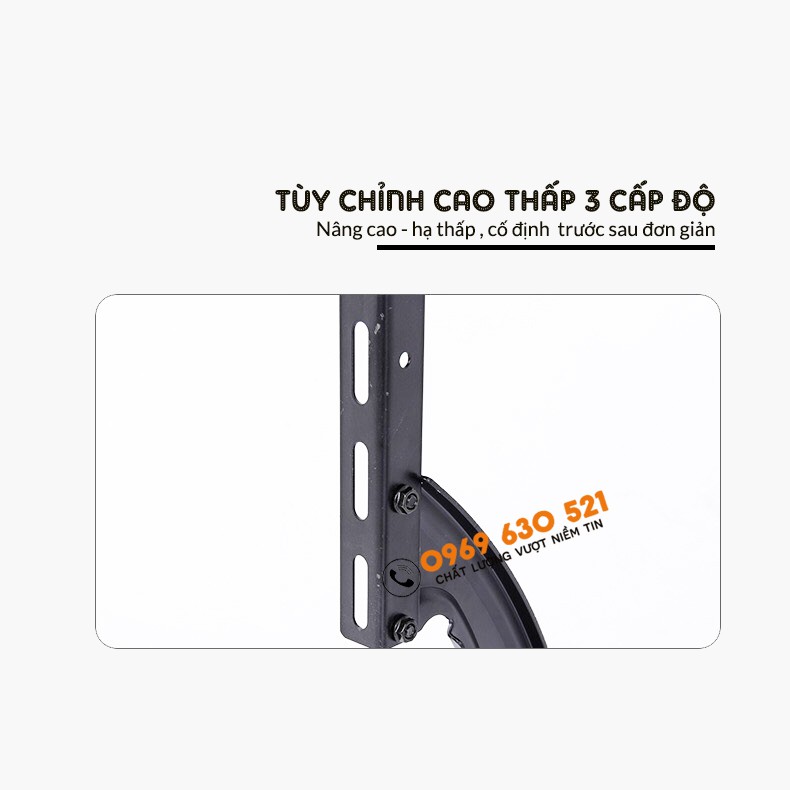 Chân đế tivi đa năng lắp đặt mọi hãng TIVI 24 - 75 inch - Lắp mọi Tivi - Tùy Chỉnh Cao Thấp 3 Cấp Độ